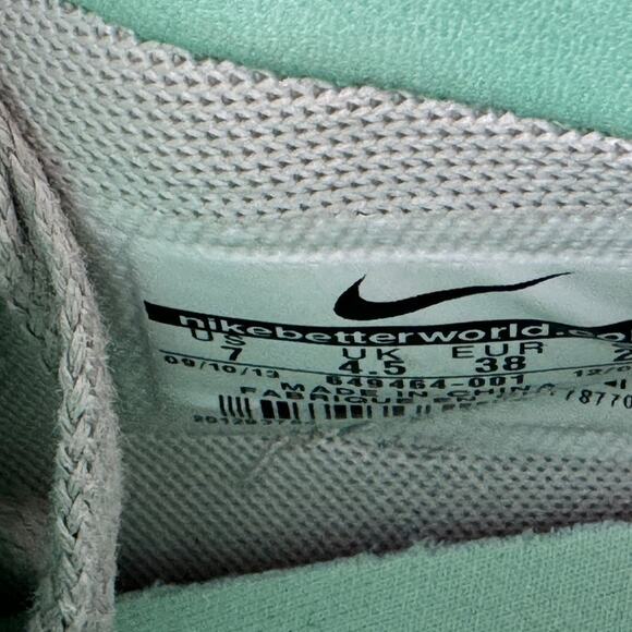 NEW Nike Dunk Sky Hi Wedge Sneakers 649464 001 Gold Year of the Horse Limited 7 - Picture 7 of 11